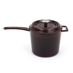 LAVA Premium Round Cast Iron Saucepan 7in / 18 cm