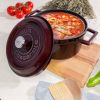 LAVA Premium Round Cast Iron Dutch Oven 7.87 in / 20 cm