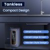 Tankless Reverse Osmosis System, Under Sink RO Water Filter System, Smart Large Screen, 800 GPD, 2:1 Pure to Waste, 4 Stage RO Filter, TDS Reduction,