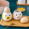 2Pcs Egg Separator Egg Yolk White Separator;  Ceramic Creative Cute Cartoon Style Egg Filter Splitter Opeaner Automatic Separation Kitchen Cooking Too