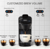 70ml Capsule Coffee Machine 19Bar Extraction French Drip 1450W Automatic espresso Machine Mocha Italian espresso, touch sensitive