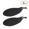 1/2pcs Silicone Utensil Rest With Drip Pad For Multiple Utensils; Heat-Resistant; Spoon Rest & Spoon Holder For Stove Top; Kitchen Utensil Holder For